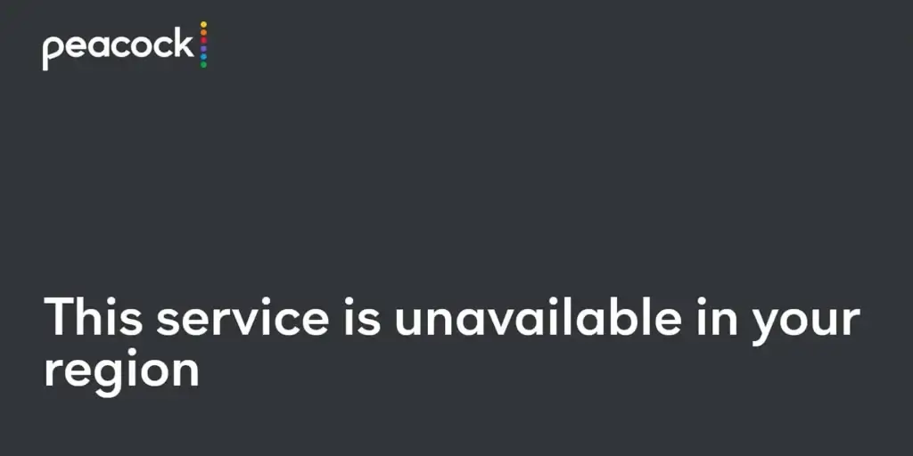 peacock tv region locking error
