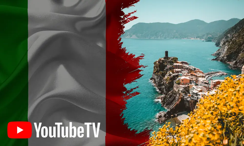 YouTube tv in italy